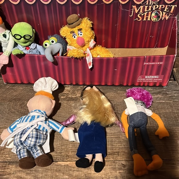 2004 Saba Toys The Muppet Show Plush Character Set Complete - Picture 13 of 16